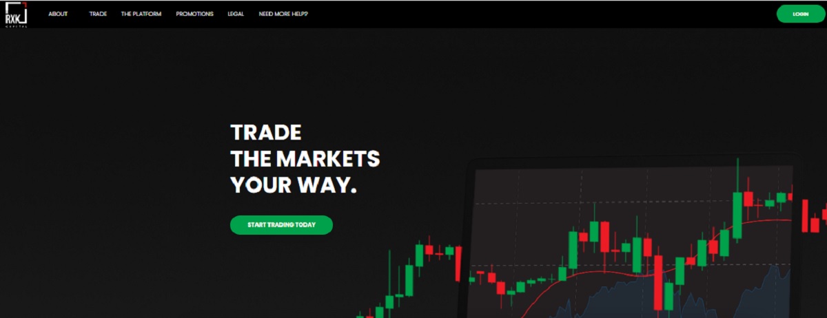RXK Capital homepage